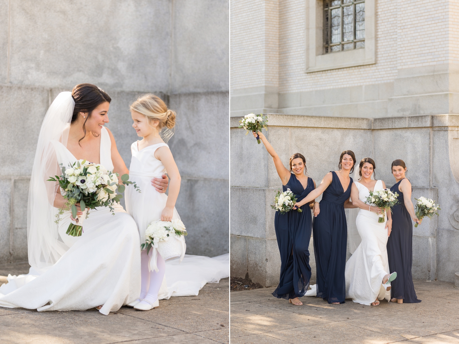 Annapolis Downtown USNA wedding ceremony