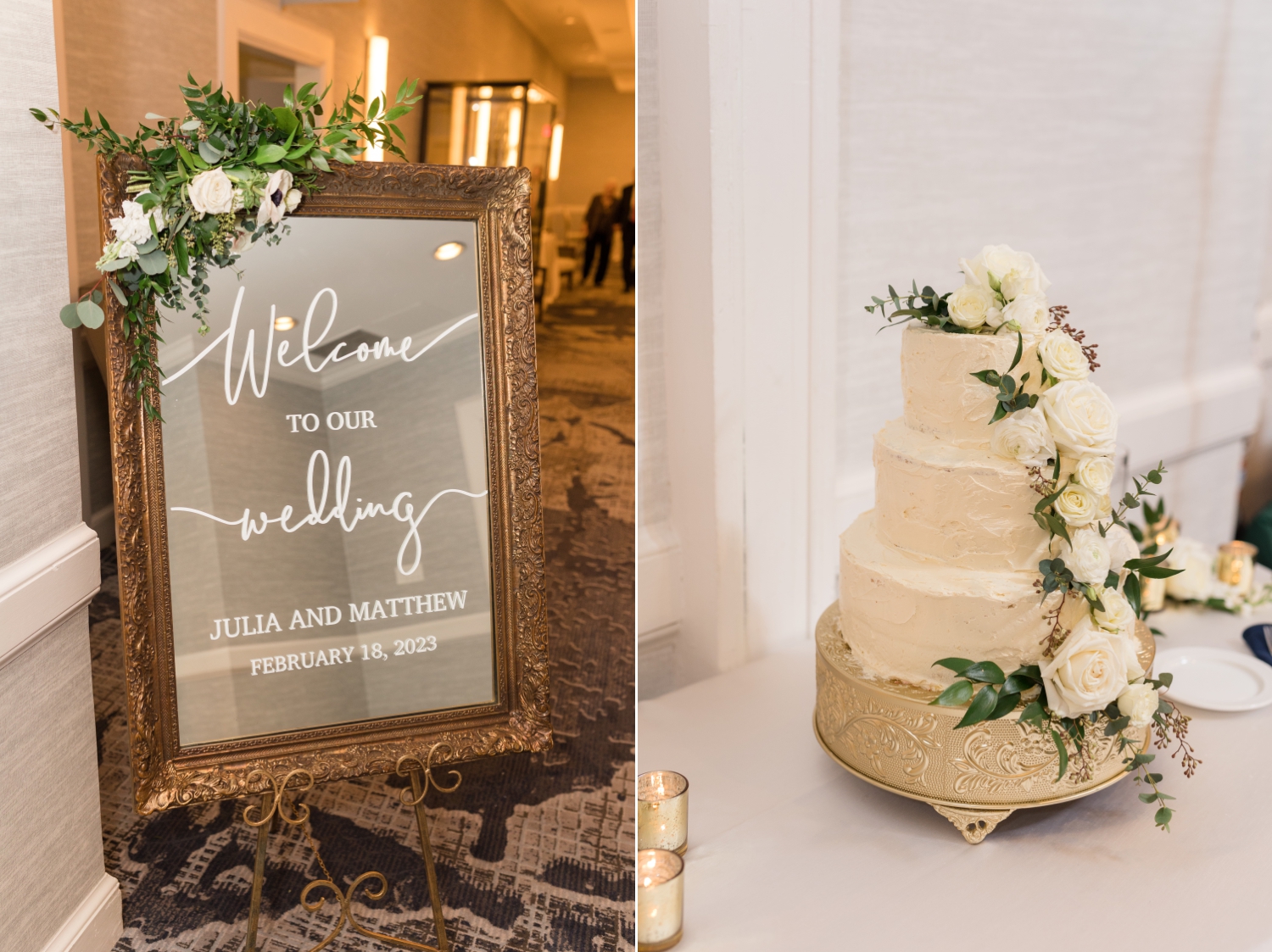 Michael Designs Florist Annapolis Autograph Collection wedding reception details