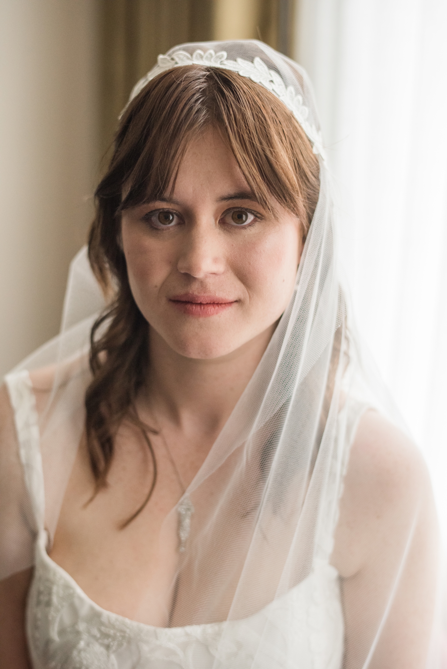 Hotel Revival Wedding details, blush chair and Rue de Seine Lovely DC wedding dress