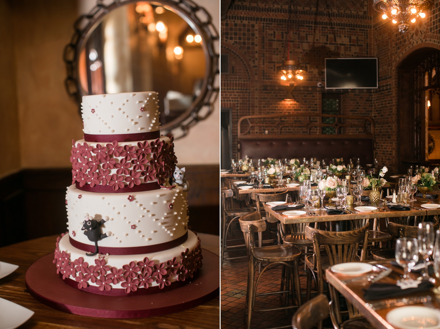 Cake photo in Owl Bar at Belvedere & Co