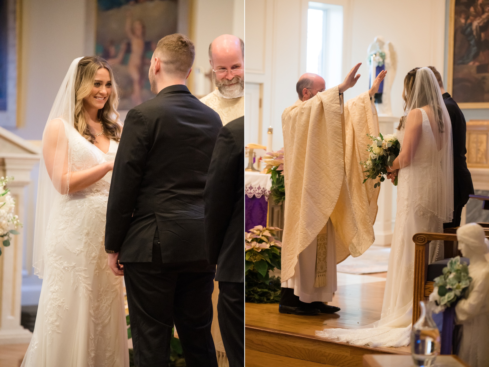 St. Christopher’s Church wedding ceremony