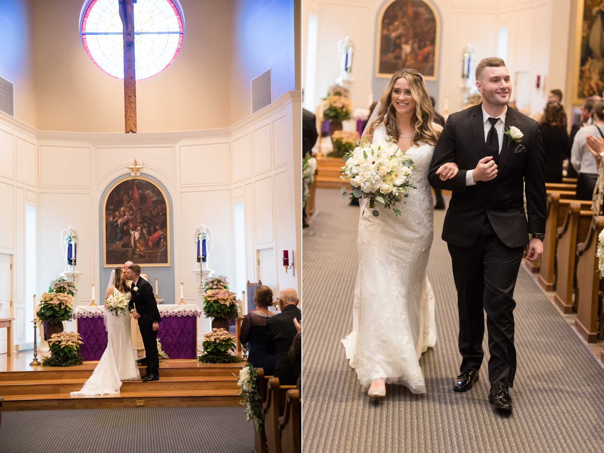 St. Christopher’s Church wedding ceremony