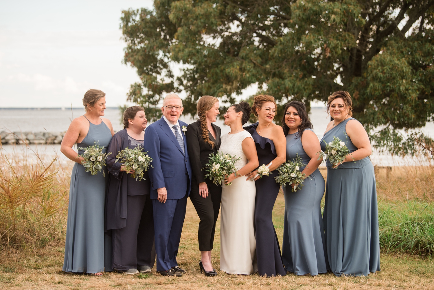 Chesapeake Bay Foundation lesbian wedding photographer