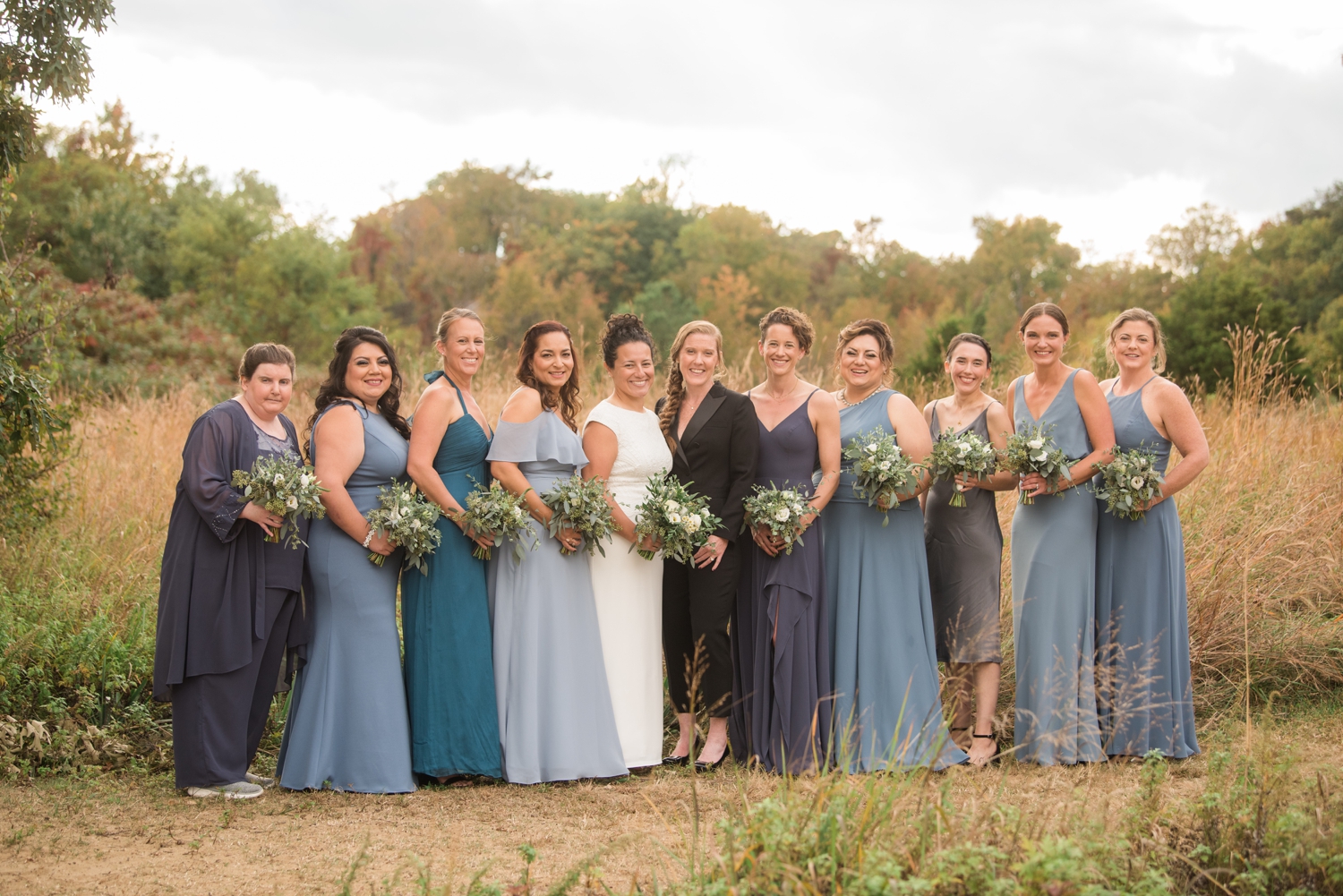 Chesapeake Bay Foundation lesbian wedding photographer beach wedding