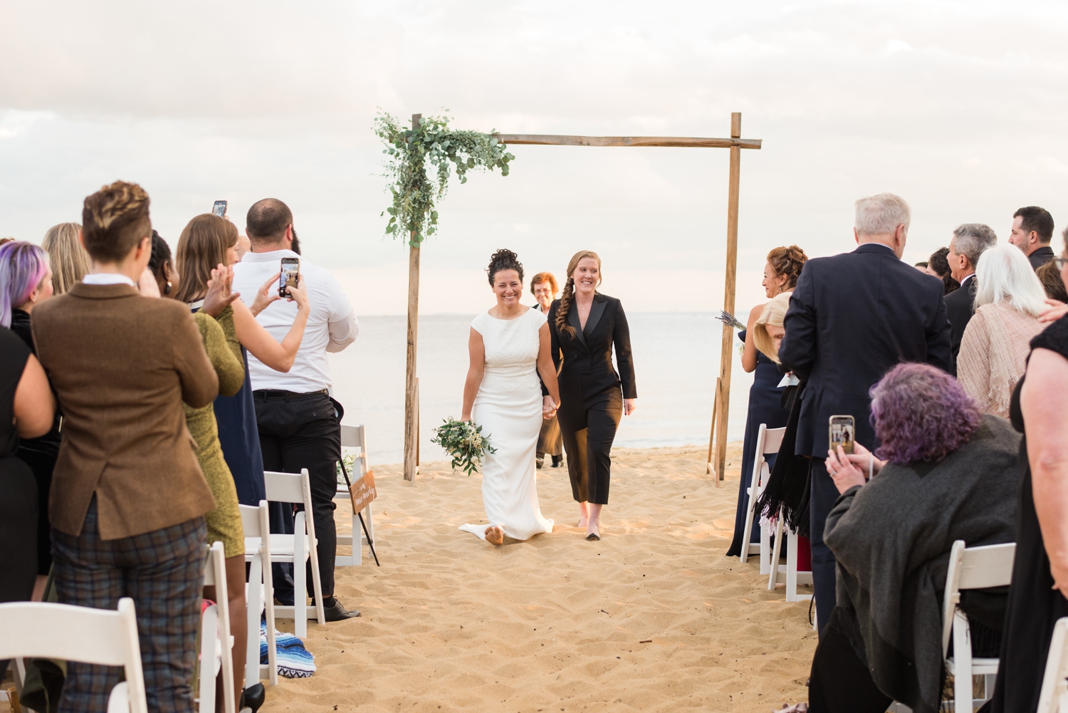 epic Chesapeake Bay Foundation wedding ceremony