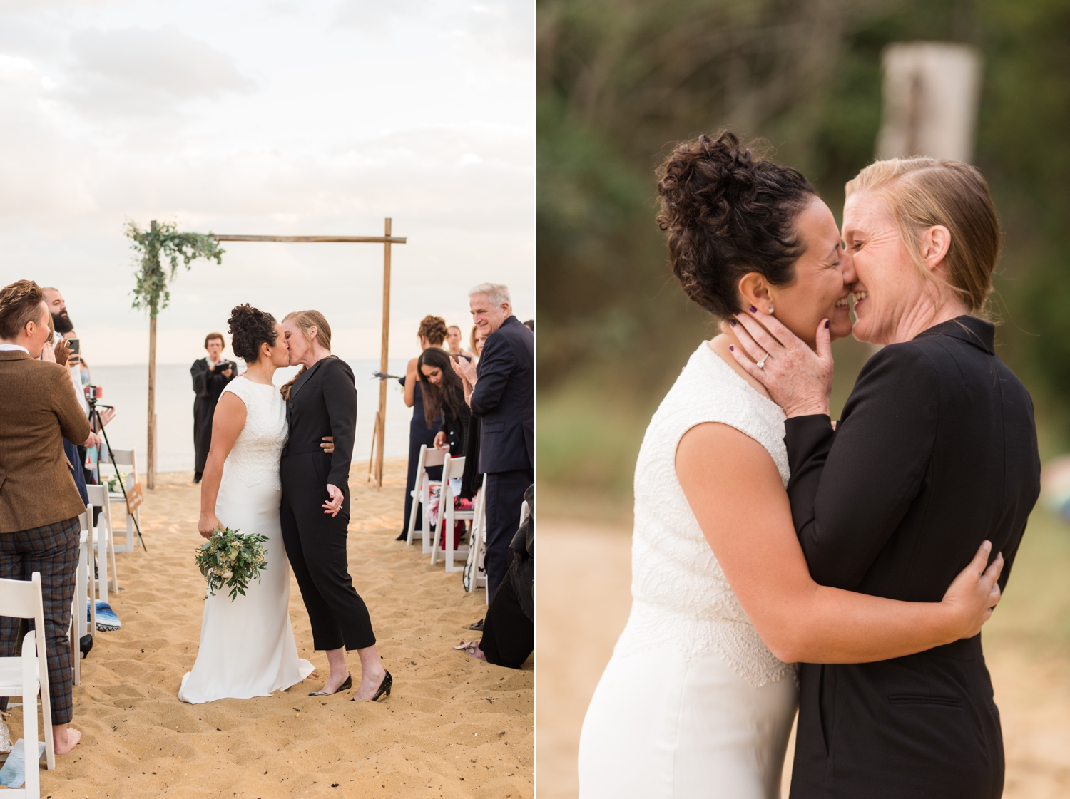 epic Chesapeake Bay Foundation wedding ceremony