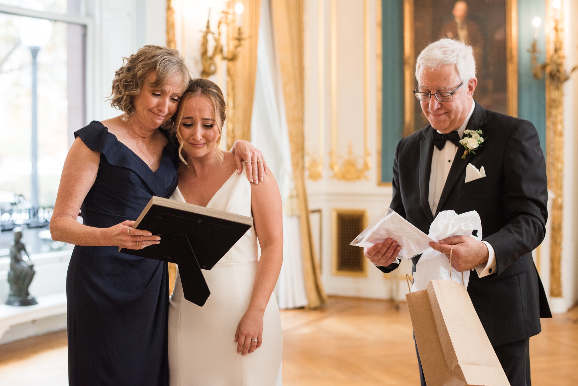 Engineers Club Mt Vernon wedding gifts to mother of bride