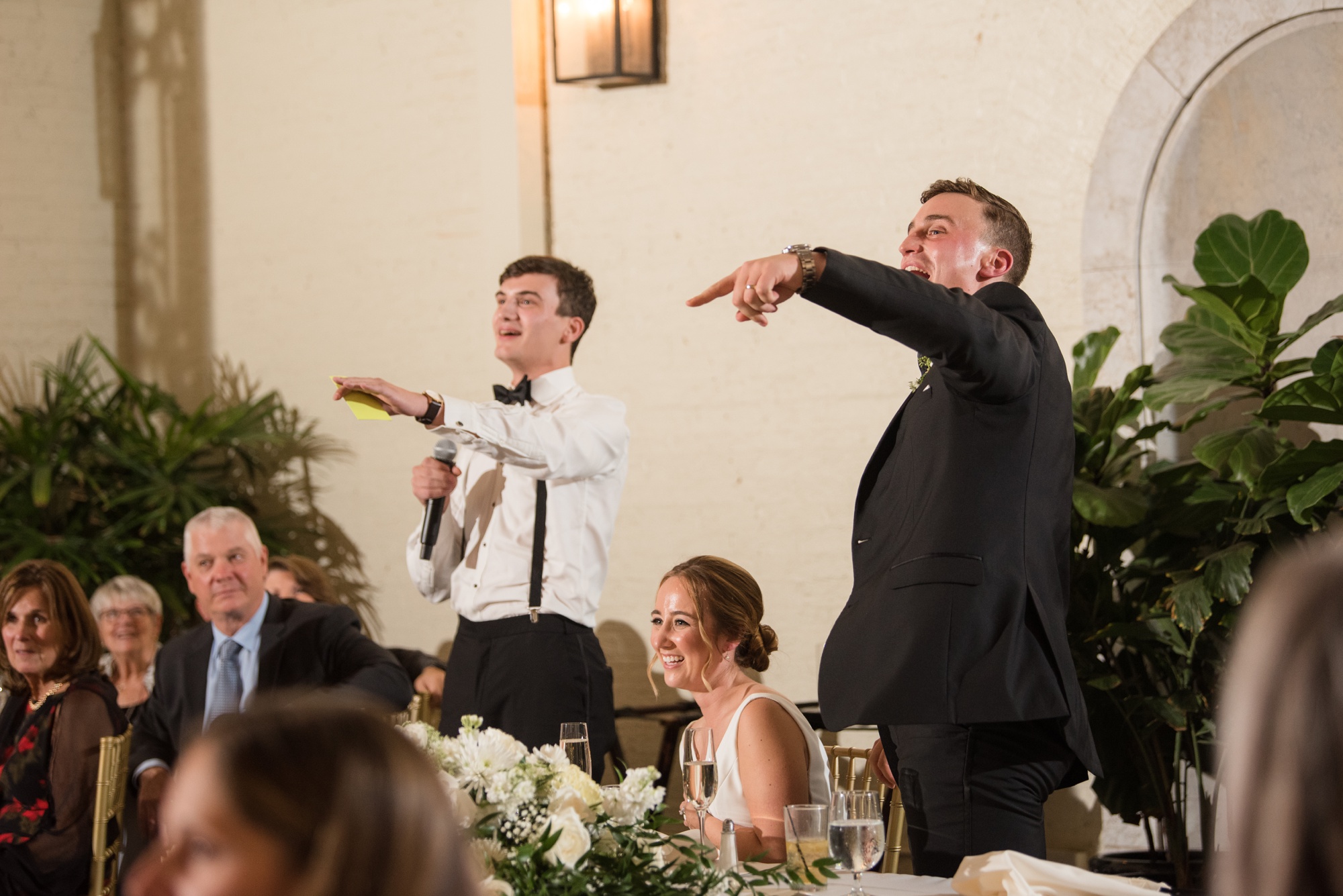 Engineers Club Baltimore Mount Vernon wedding toasts