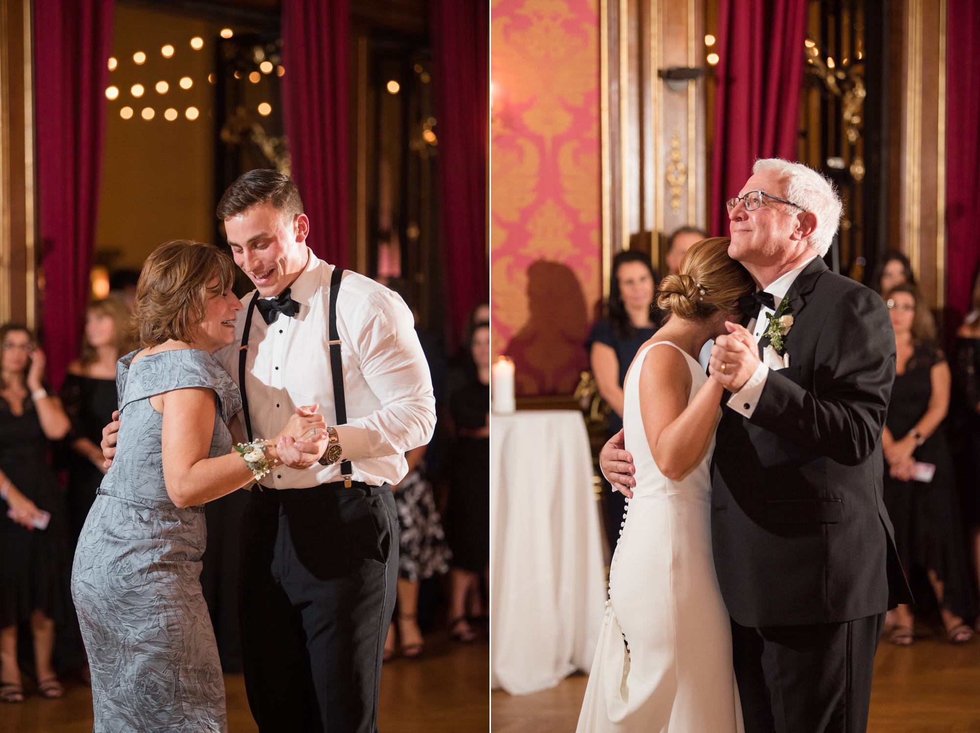 Engineers Club Baltimore Mount Vernon wedding parent dances