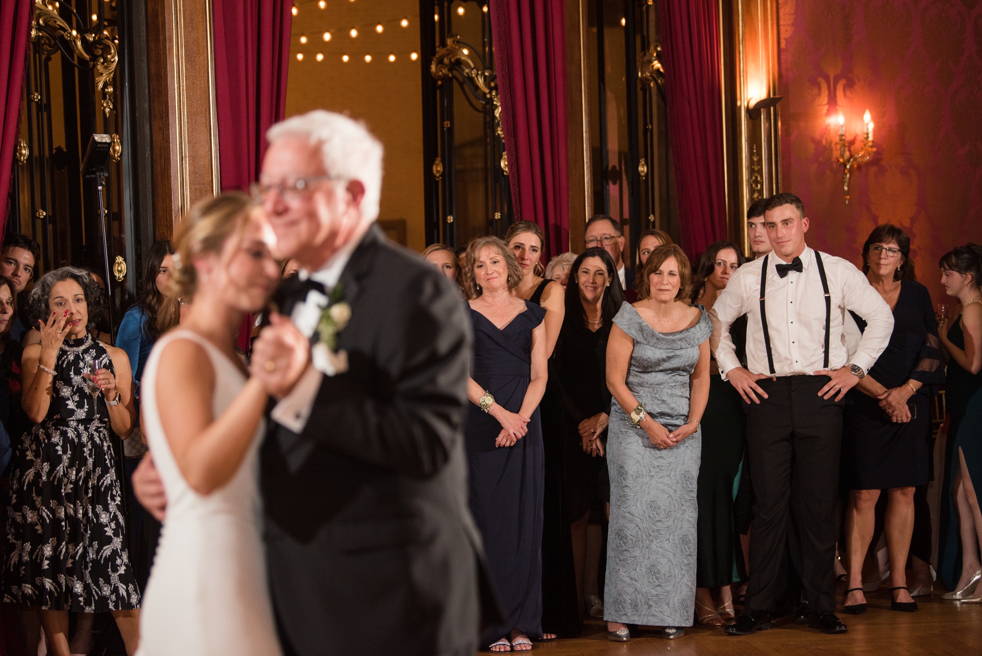 Engineers Club Baltimore Mount Vernon wedding parent dances