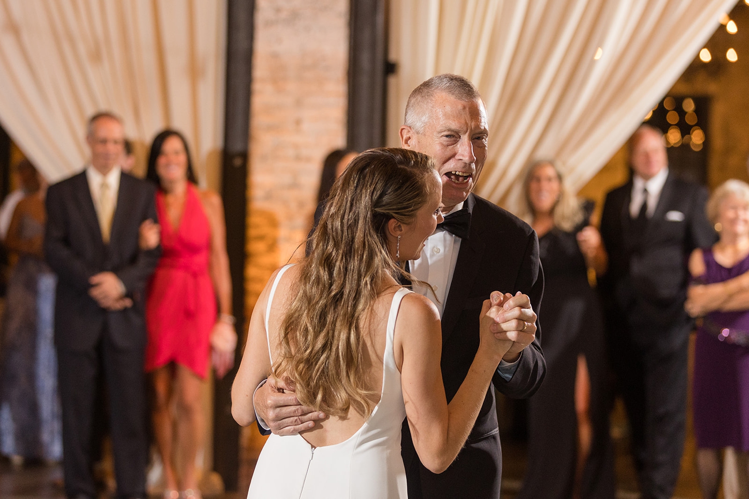 Mt Washington Mill Dye House wedding parent dances