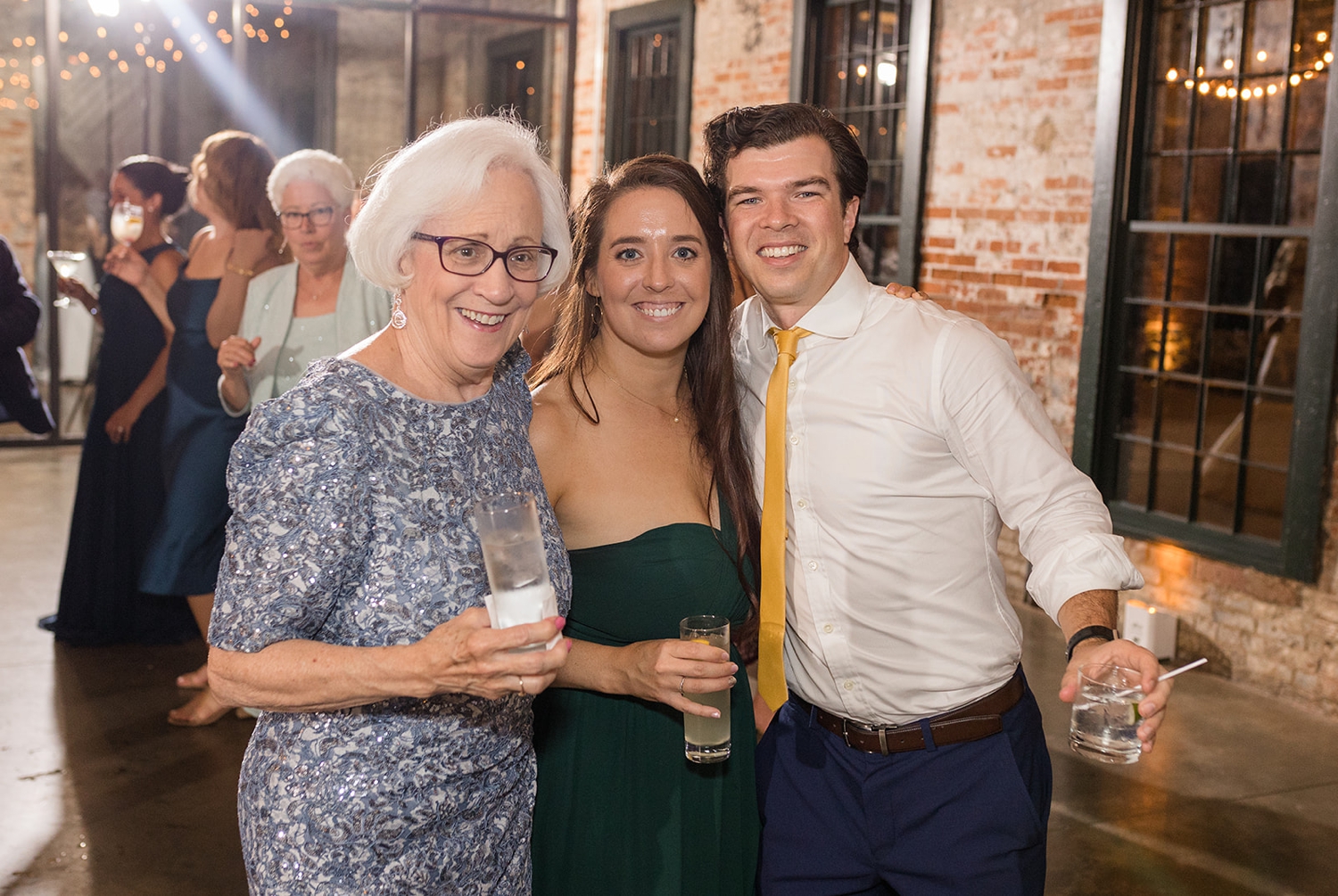 Mt Washington Mill Dye House wedding reception dance floor