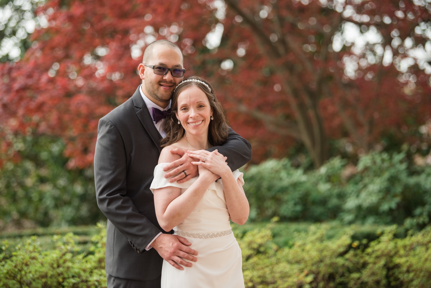 State house tulip elopement micro wedding photograph