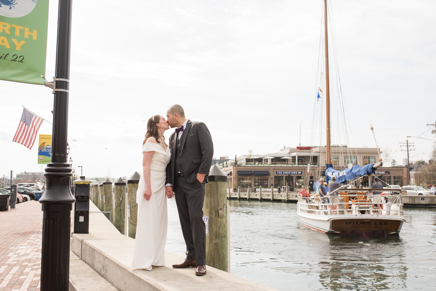 City Dock elopement photography