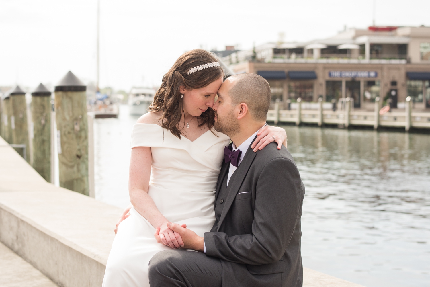 City Dock elopement photography