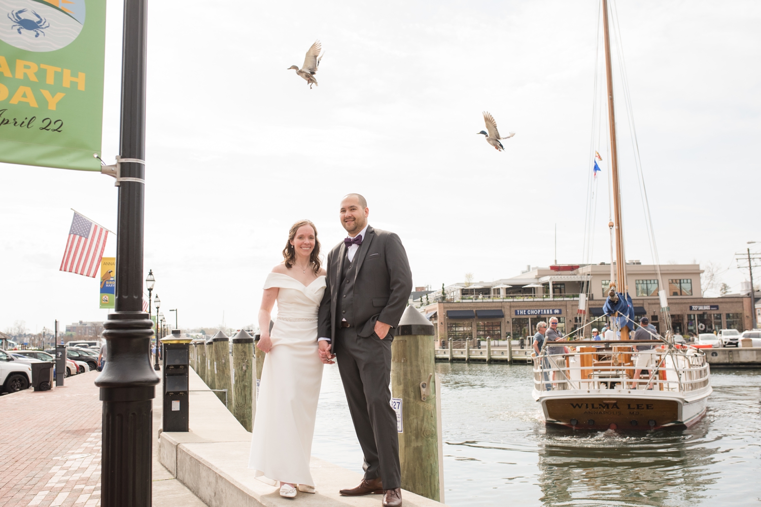 City Dock elopement photography