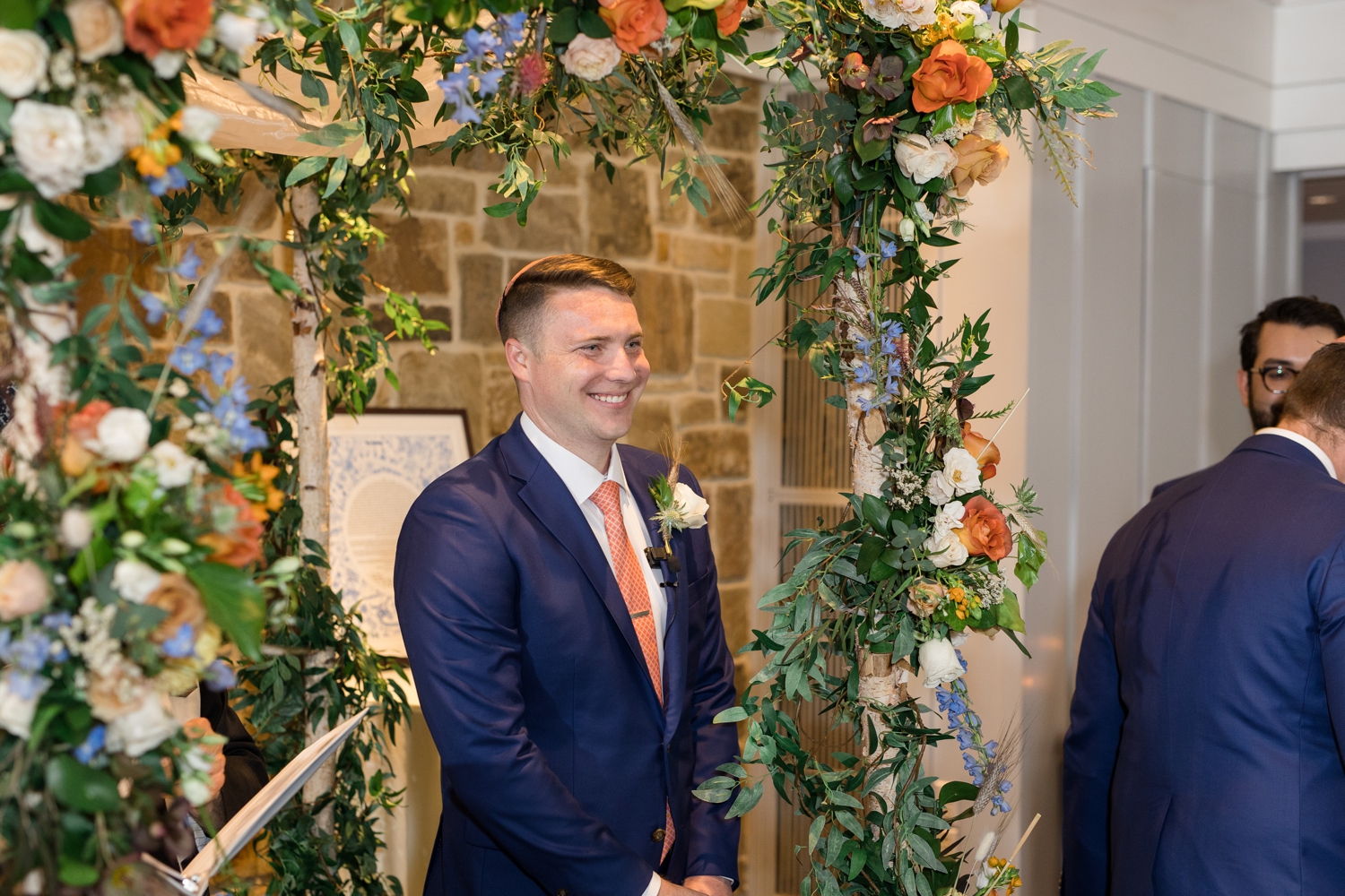 Chesapeake Bay Beach Club Beach house inside ceremony