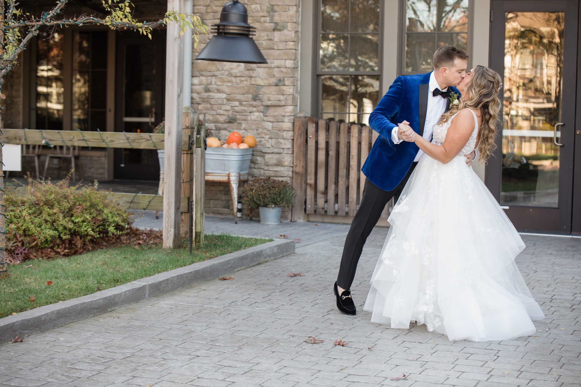 The Inn at the Chesapeake Bay Beach Club wedding couple first look