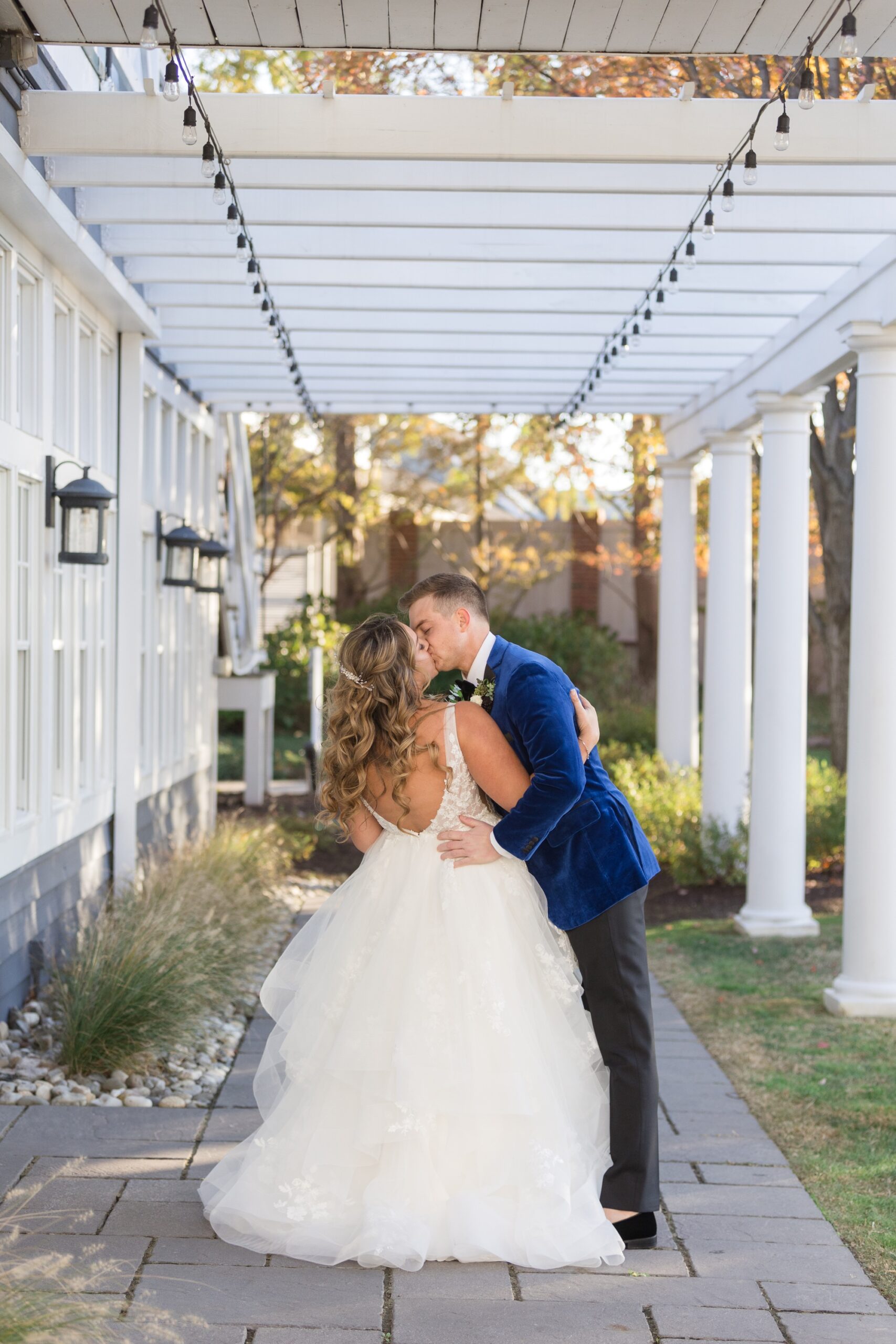 Chesapeake Bay Beach Club wedding party photos at sunset ballroom