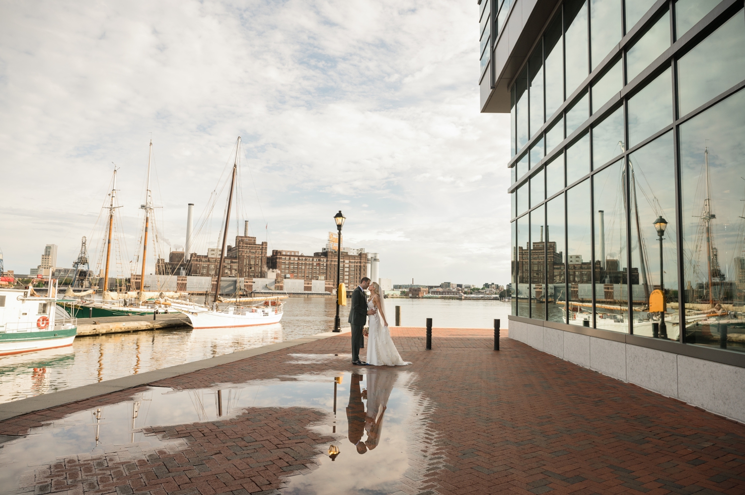 frederick douglass maritime museum wedding party photo