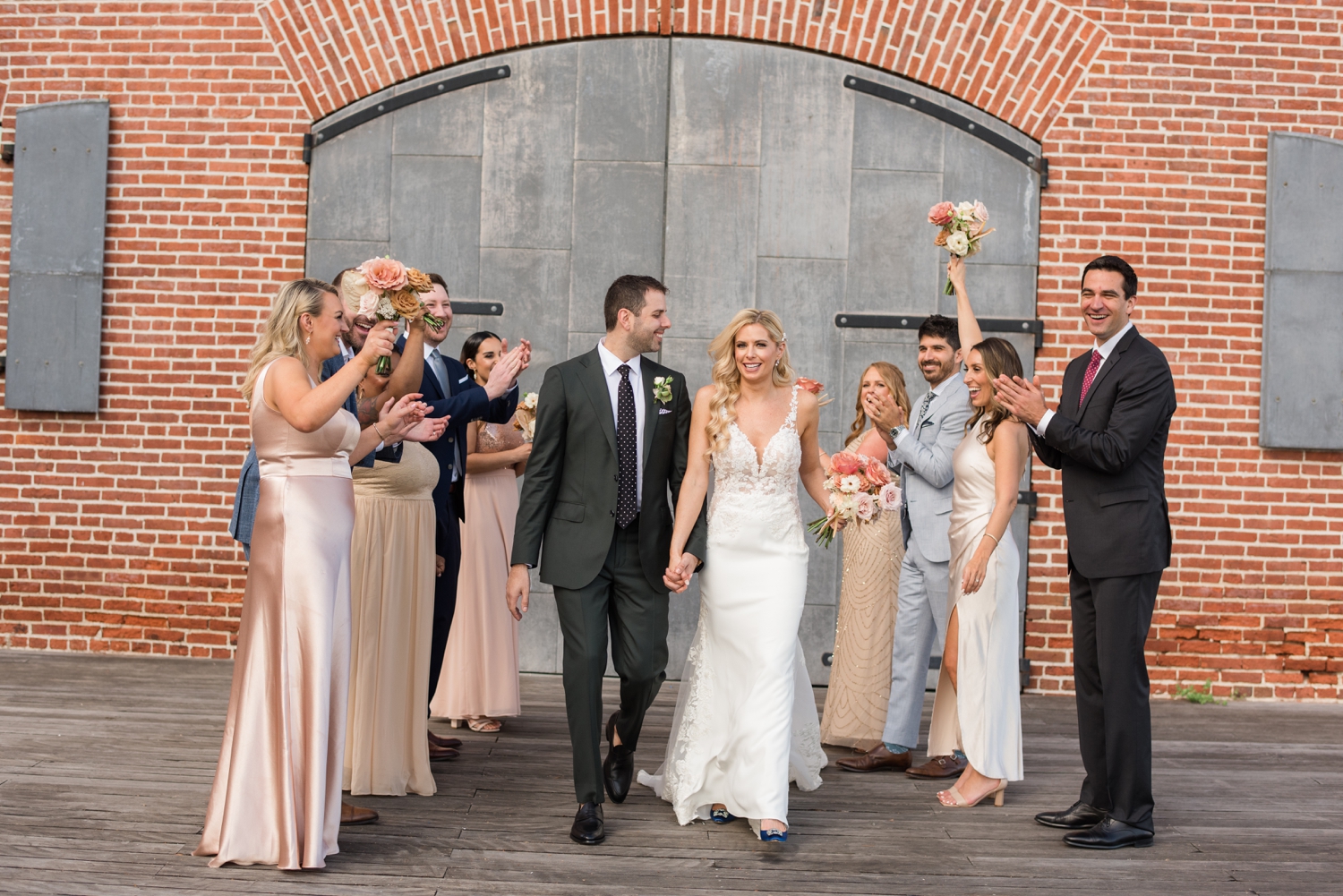 frederick douglass maritime museum wedding party photo