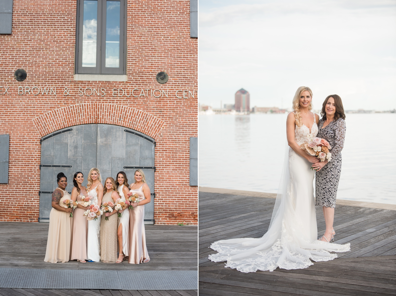 frederick douglass maritime museum wedding party photo