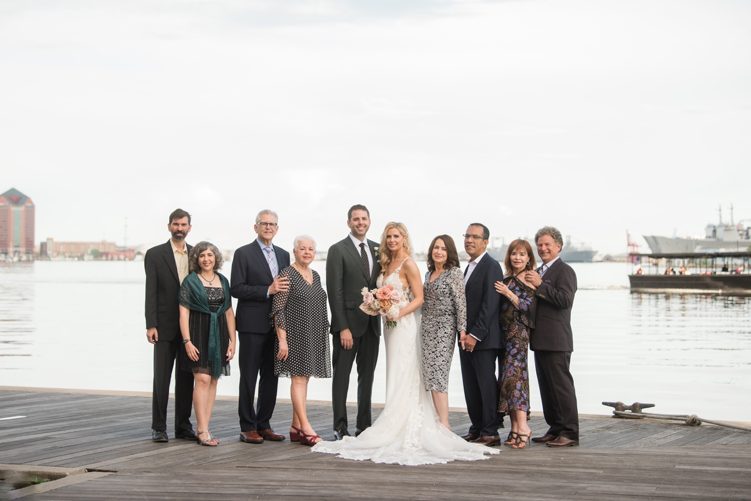 frederick douglass maritime museum wedding family photo