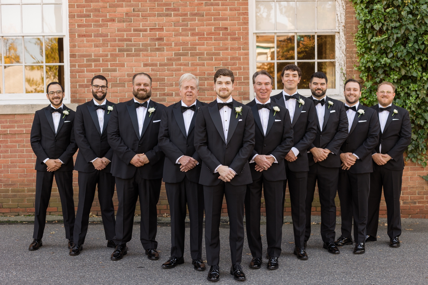 Tidewater Inn groom and groomsmen