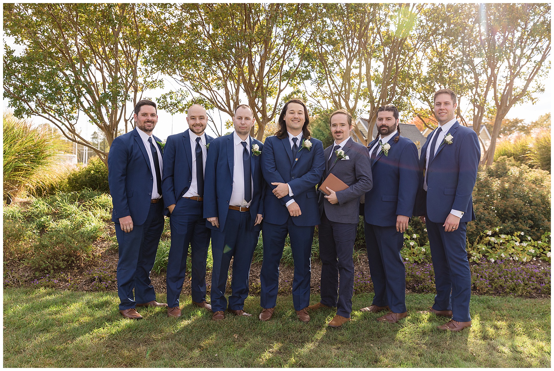 groom and groomsmen