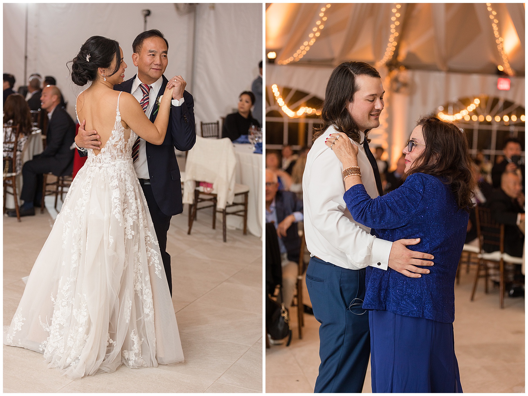 mother son father daughter wedding parent dance