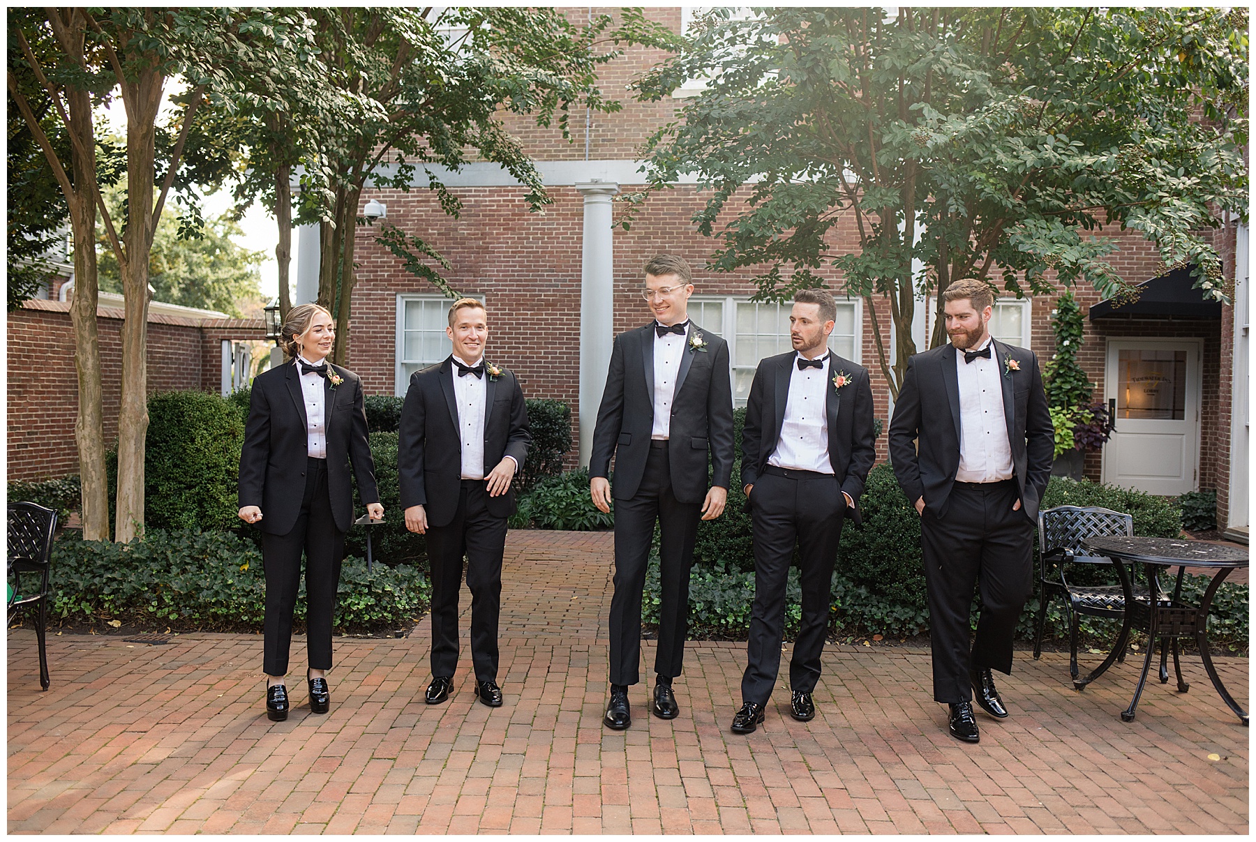 groom with VIPs