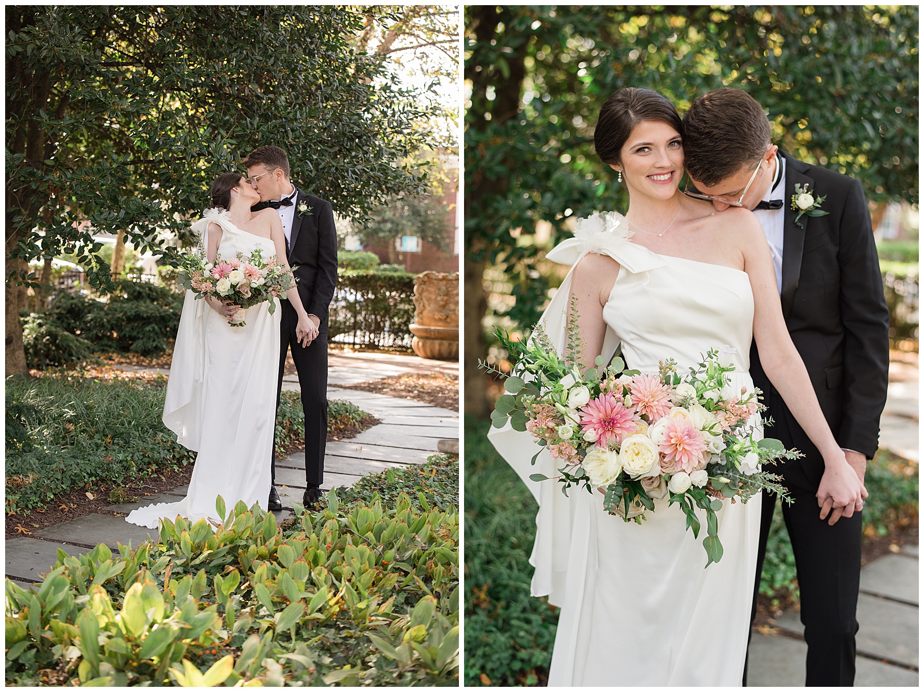 bride and groom portrait