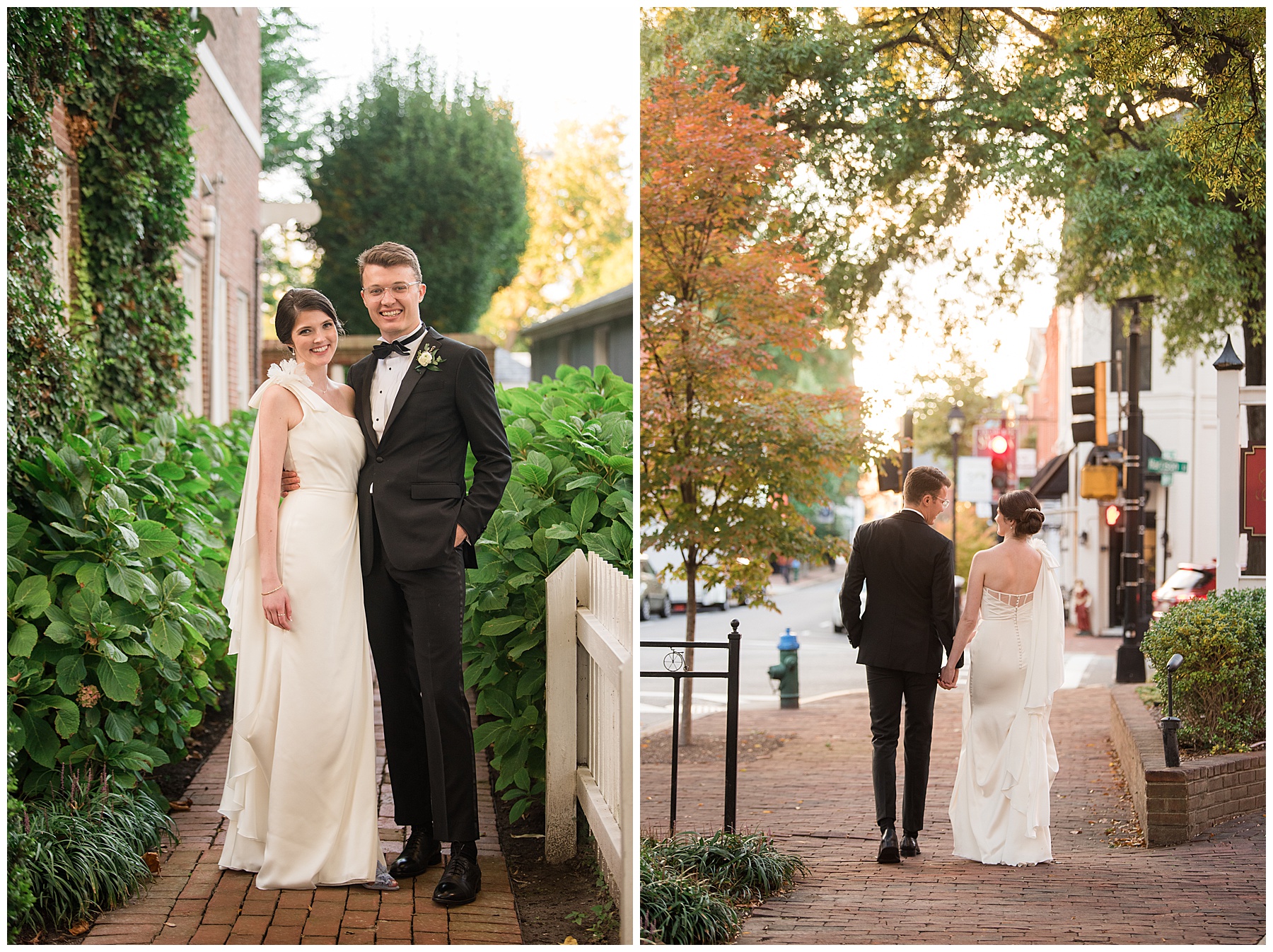 bride and groom portraits in Easton