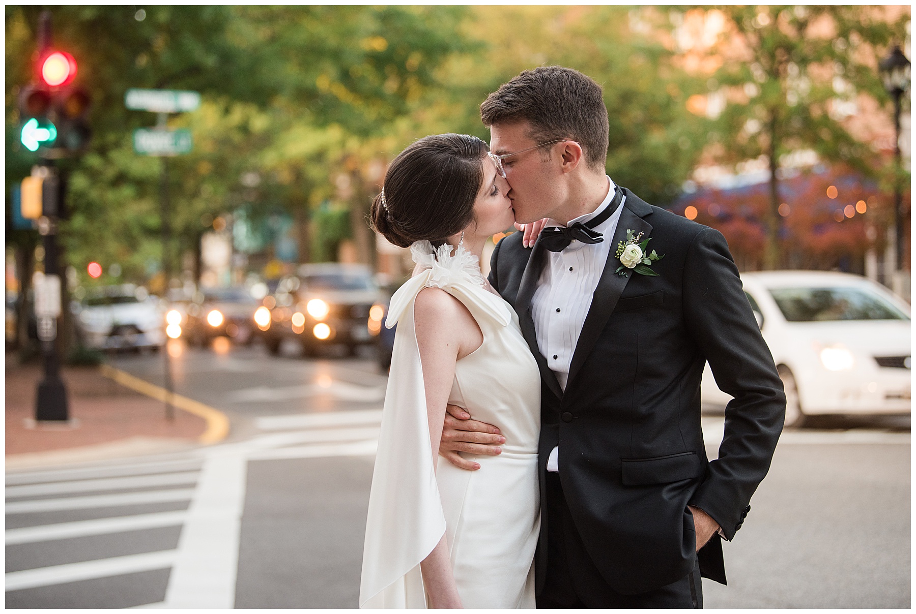 bride and groom portraits in Easton tidewater inn