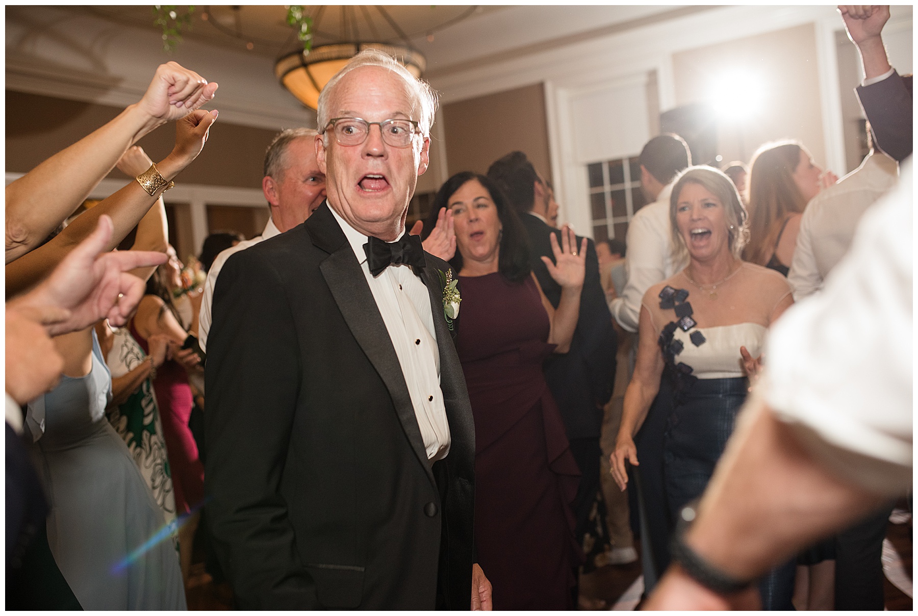 guests candid dancing