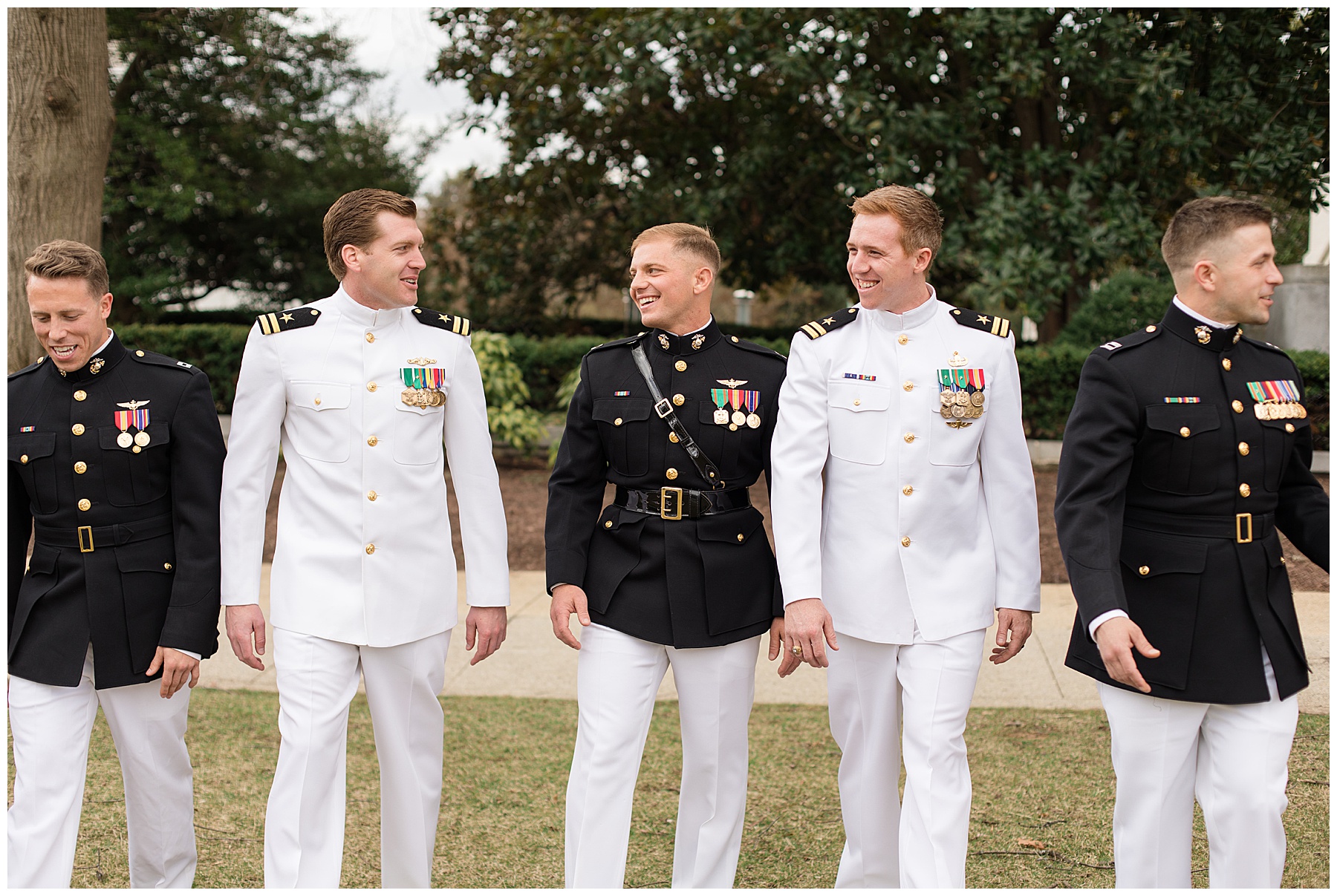 groom and groomsmen