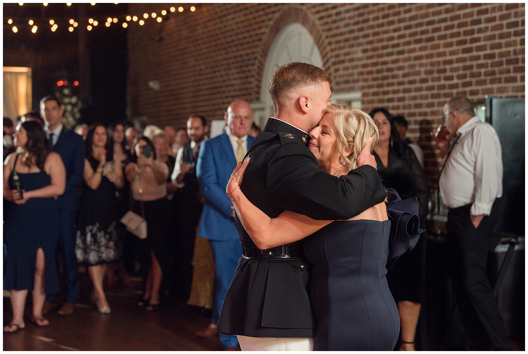 mother son dance wedding reception