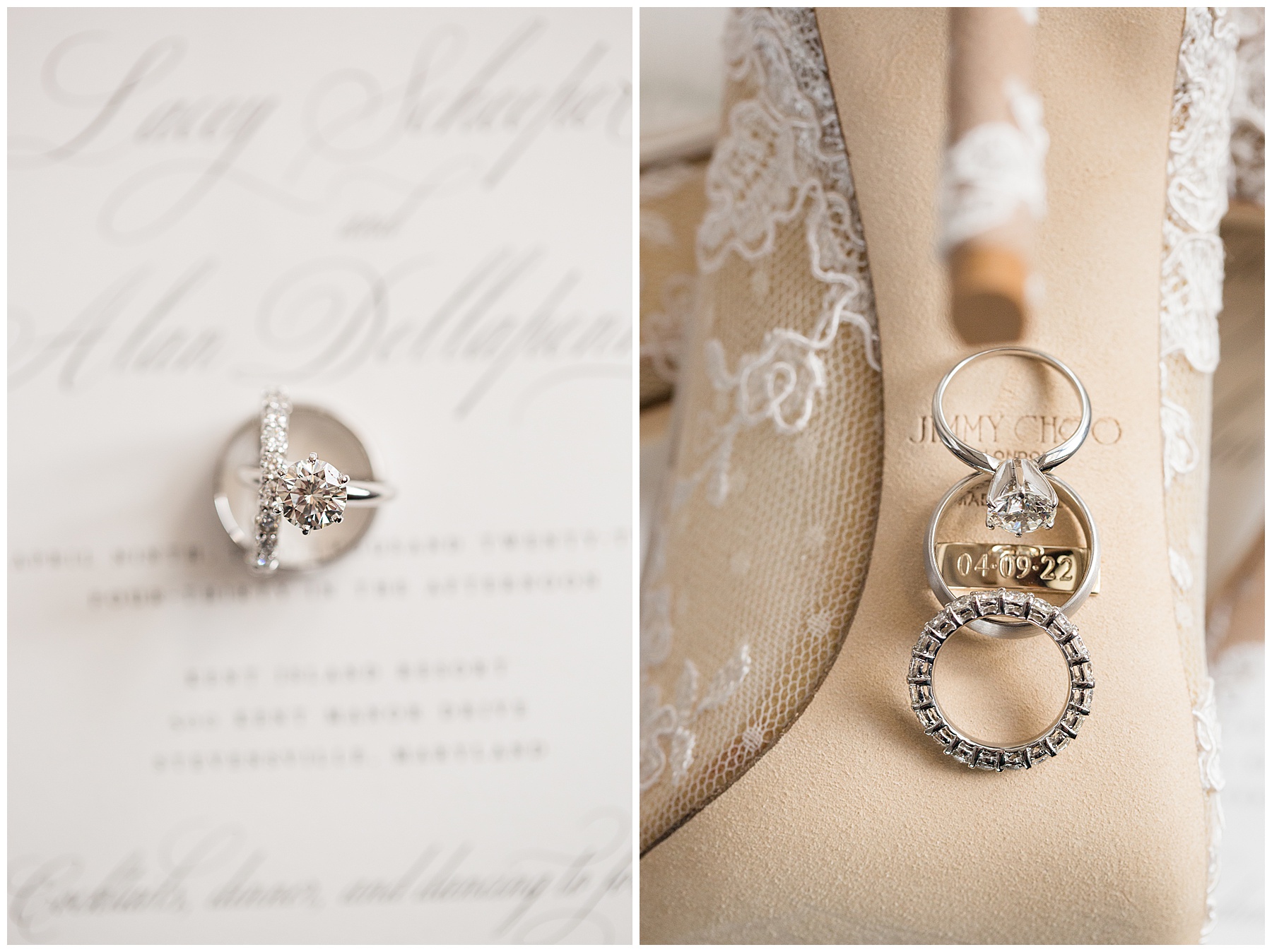 bridal details wedding rings