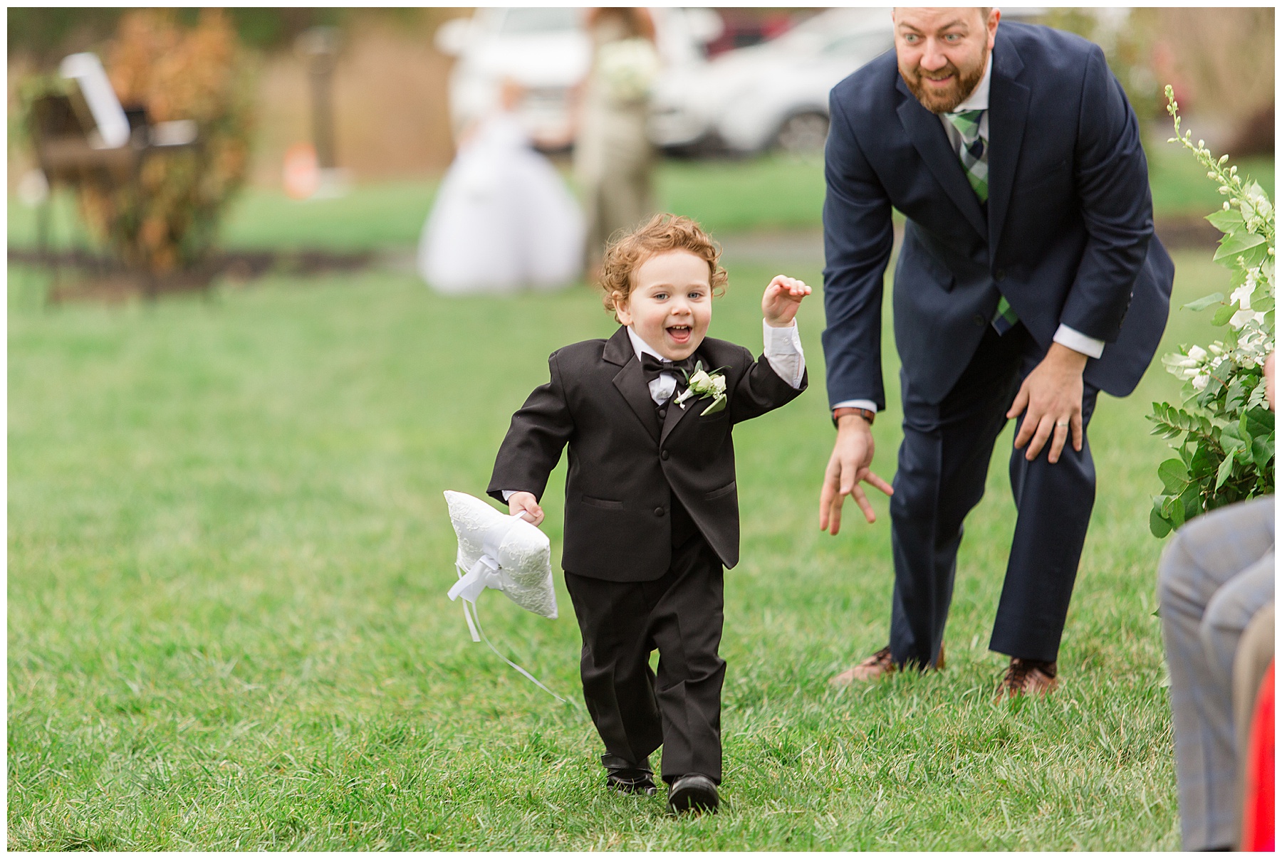 ring bearer wedding ceremony