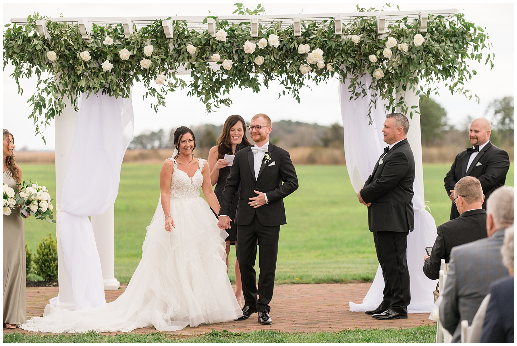 wedding ceremony exit