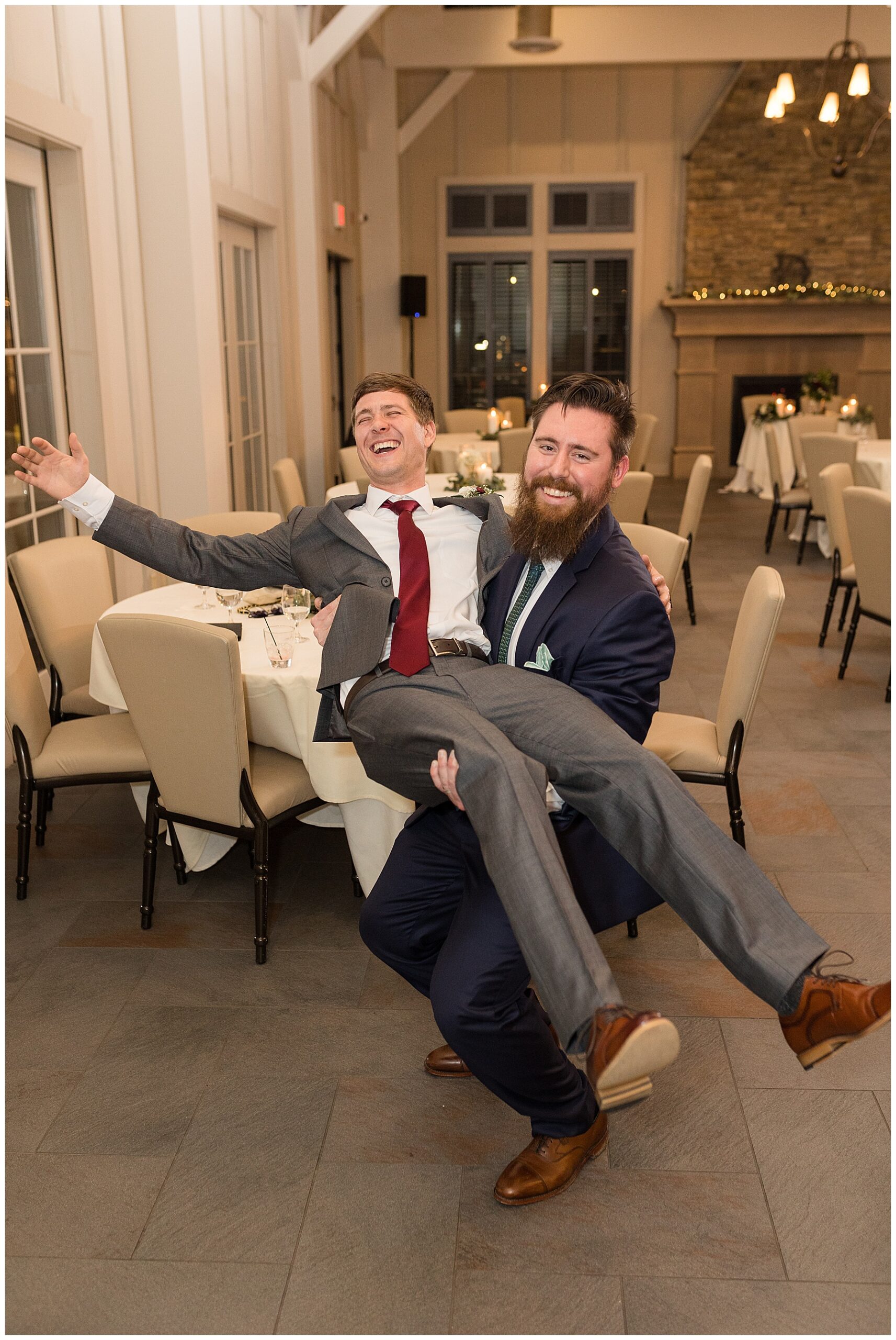 reception guests candid dancing