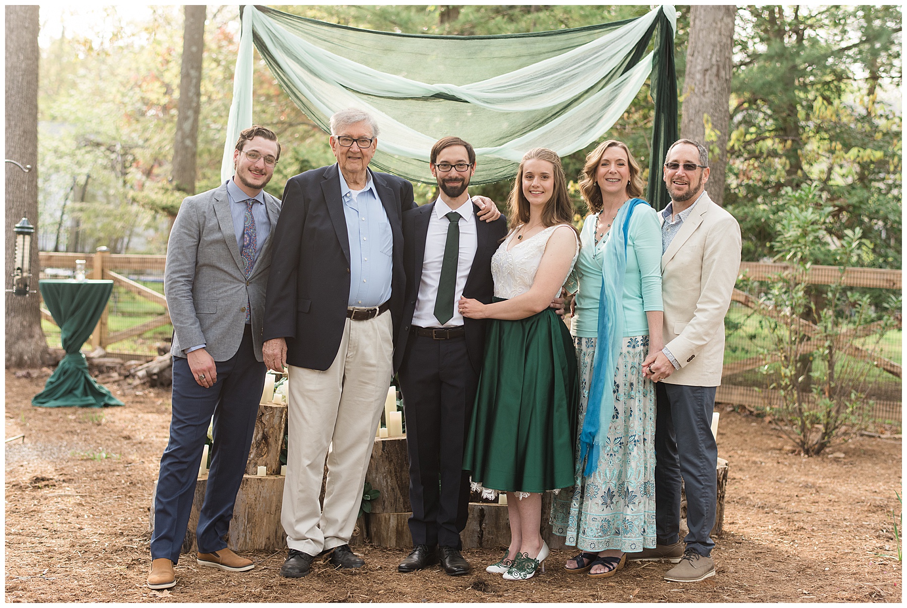 wedding family photo