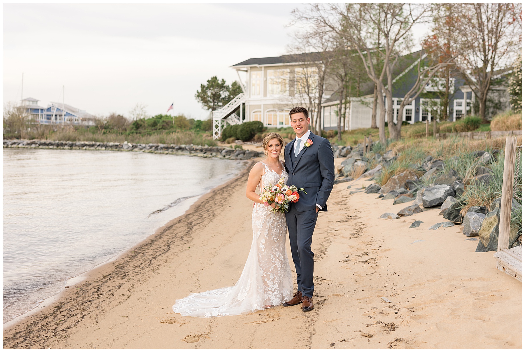 couple portrait on the beach