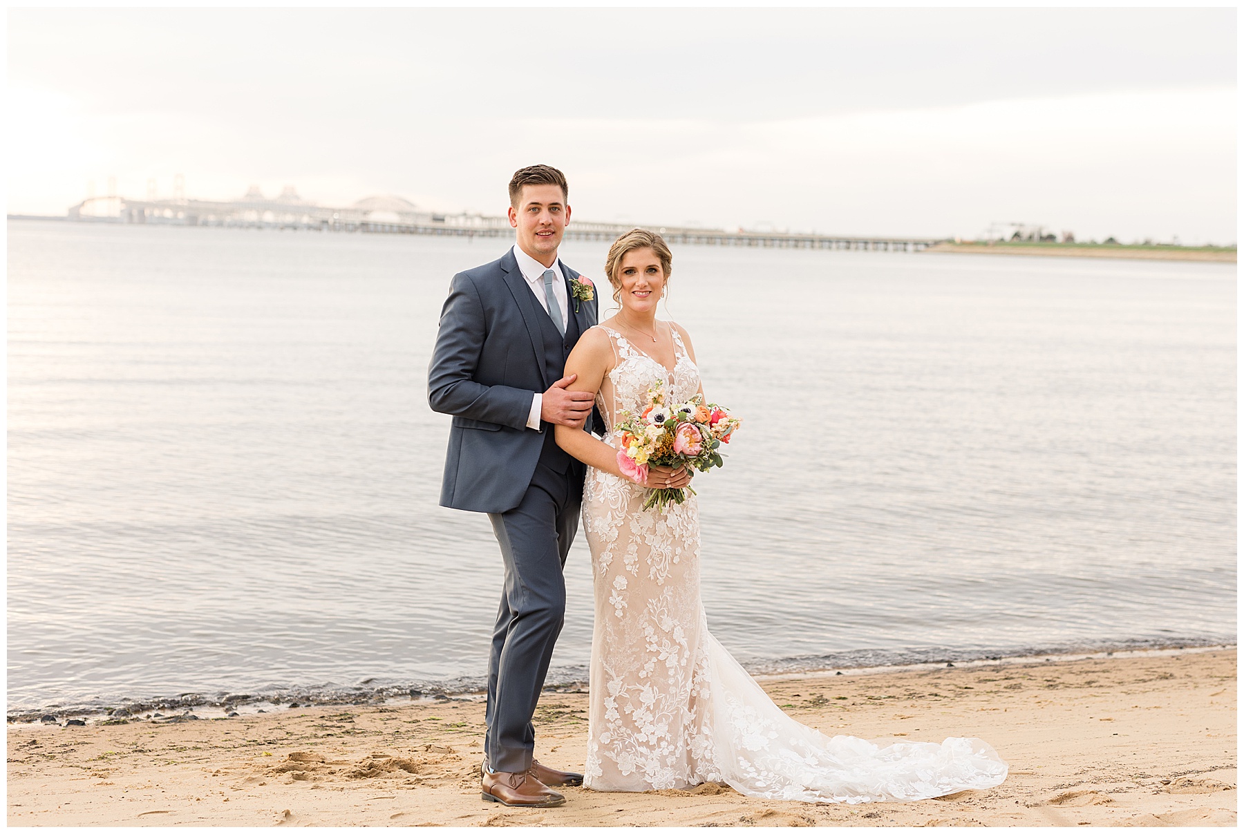 couple portrait on the beach