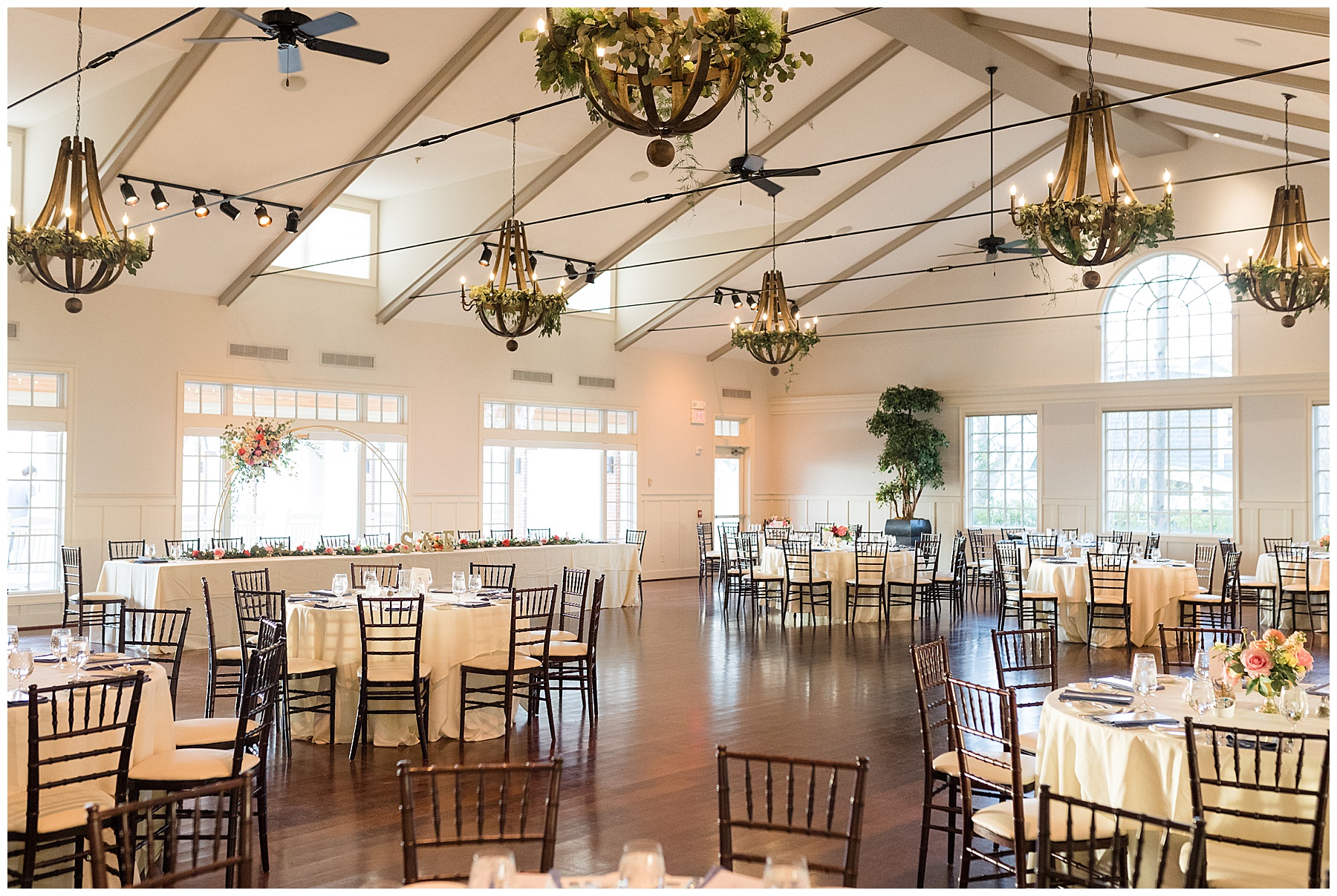 beach house reception details