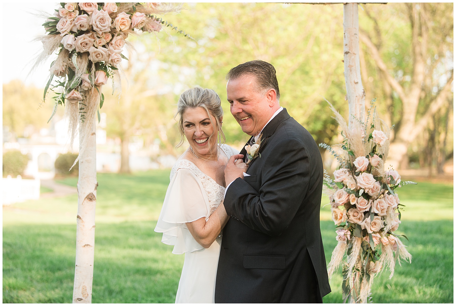 bride and groom ceremony