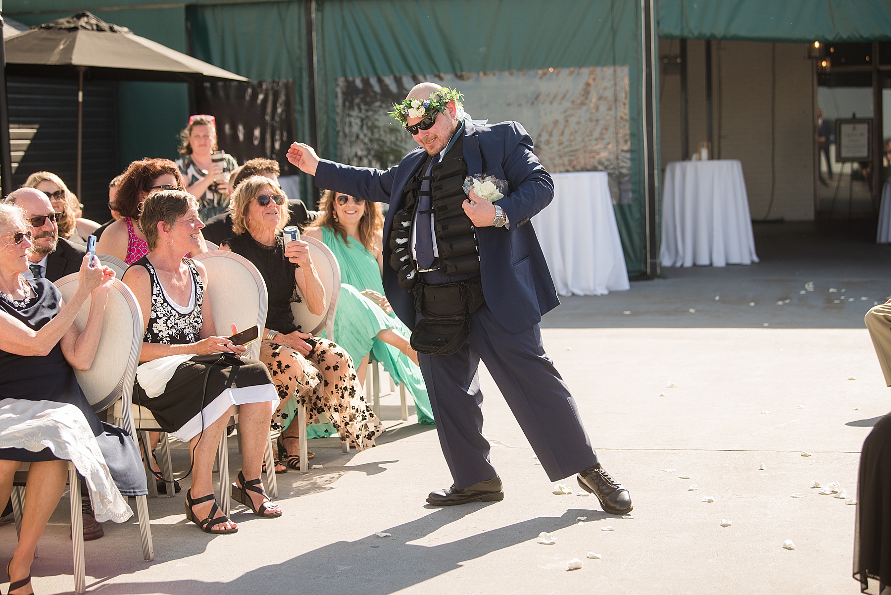 beer boy wedding ceremony