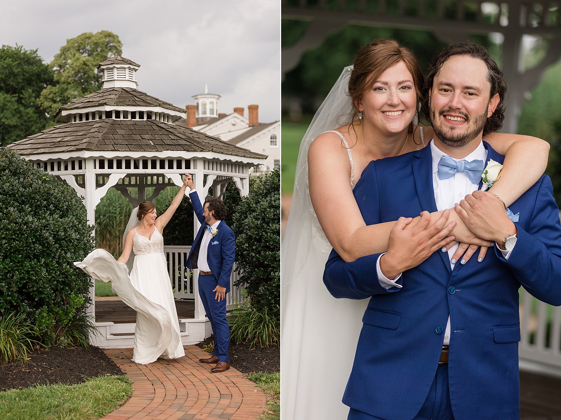 bride and groom portraits