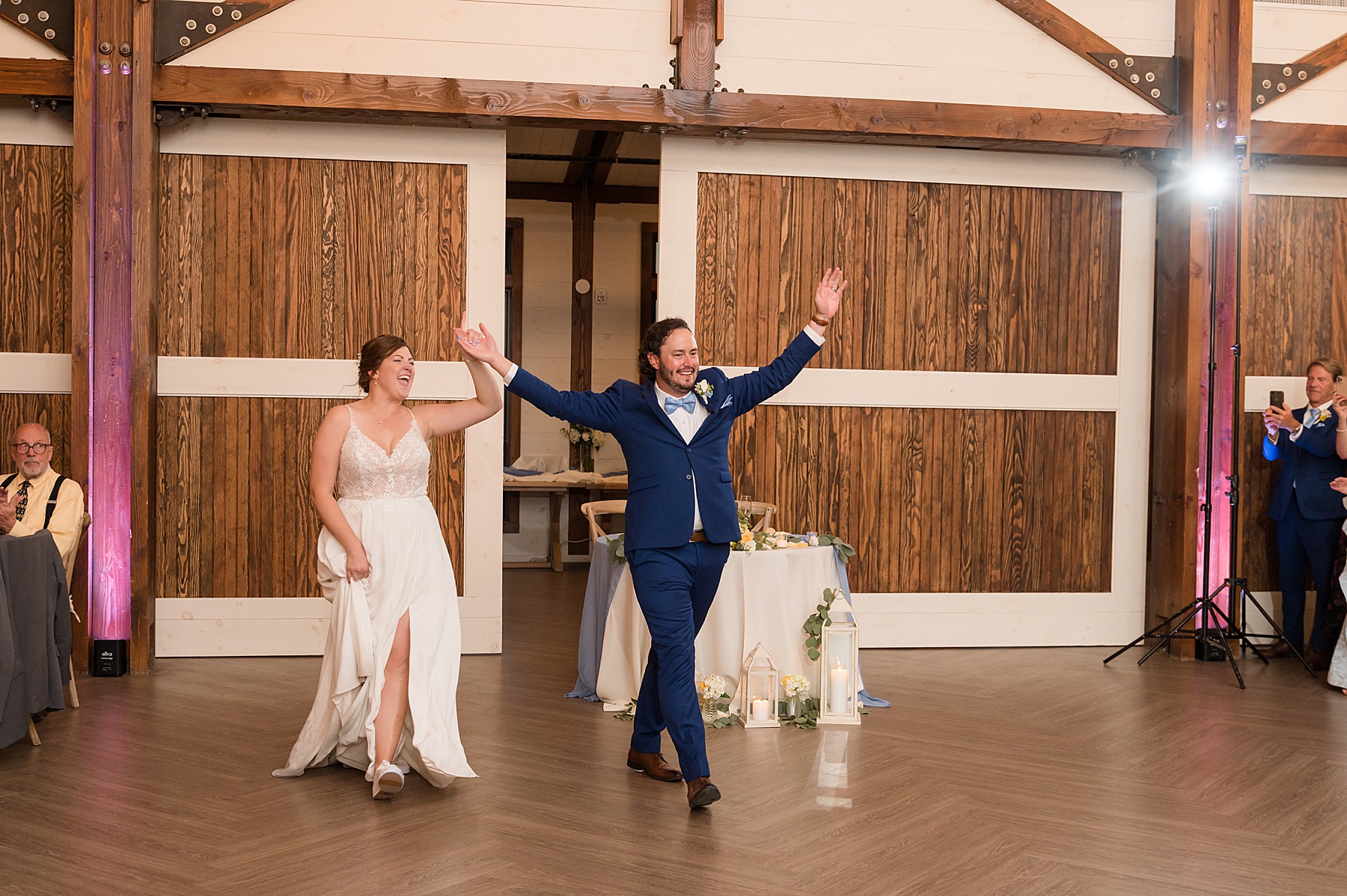 bride and groom entrance