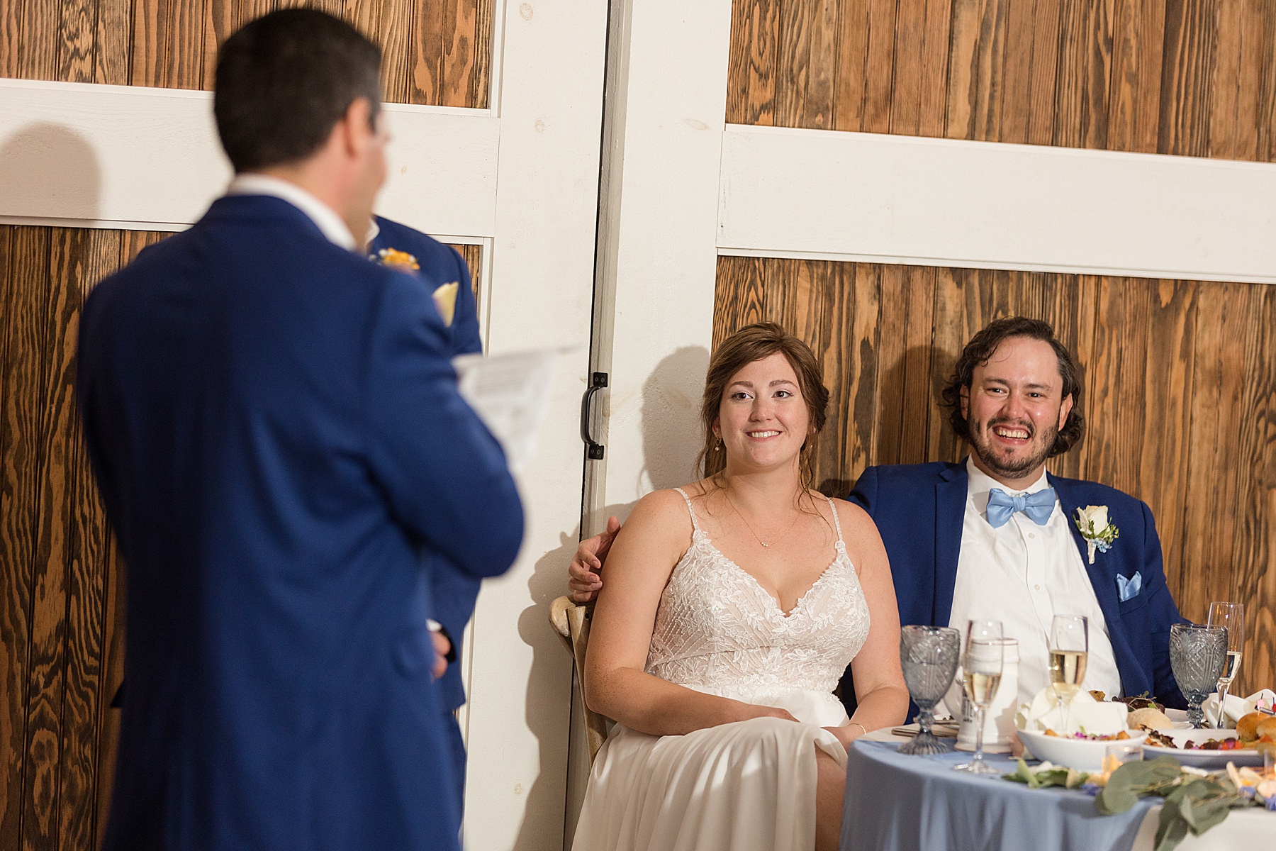 wedding toast reactions